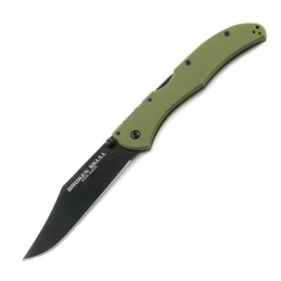 Нож Cold Steel Broken Skull, зеленый