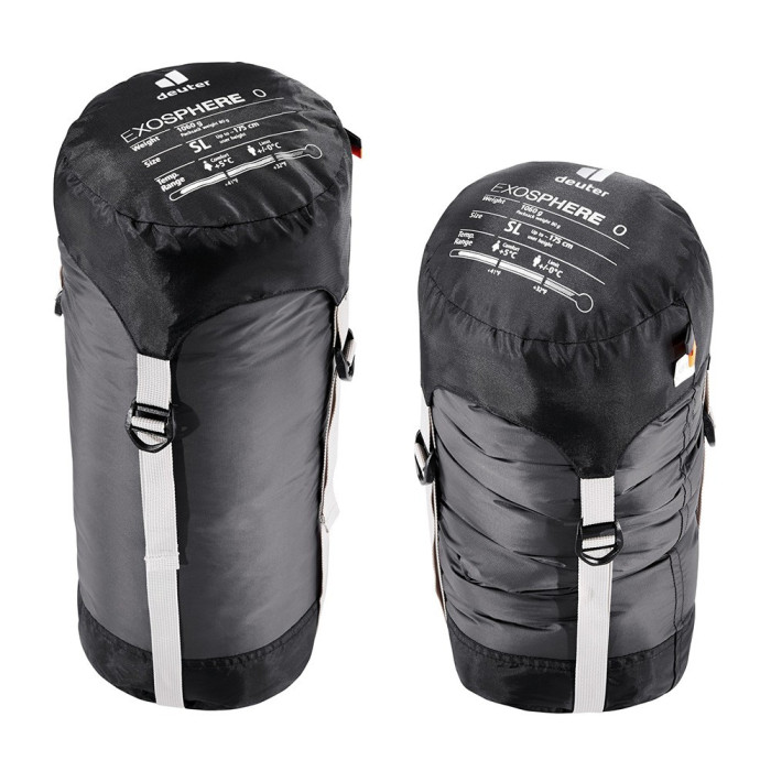 Спальник DEUTER Exosphere 0° SL цвет 4912 graphite-mango левый  
