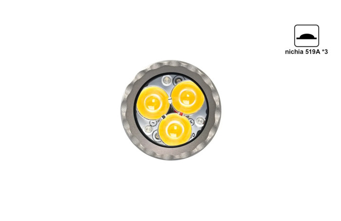 Фонарь ручной AceBeam E70 MINI-TI, титановый  