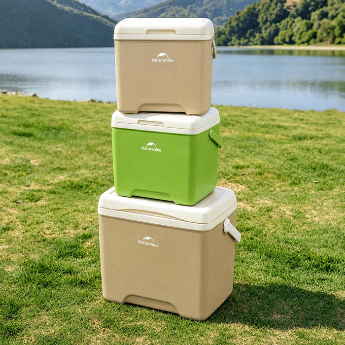 Туристический холодильник Naturehike Whales PU CNK2450CF012, 32 л, светло-коричневый  
