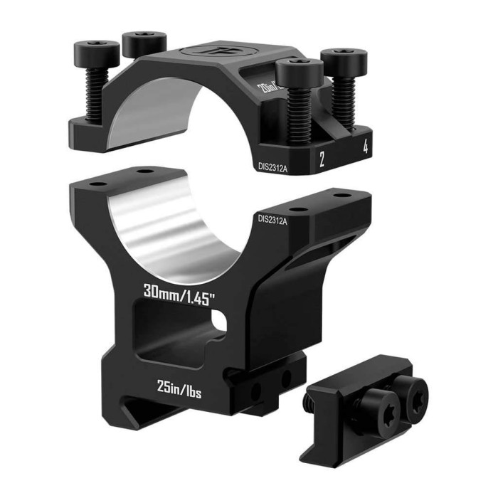Кольца Discovery 6061 For Picatinny 30mm 1.45in DGPR2-30-1.45-61 (M240605)  