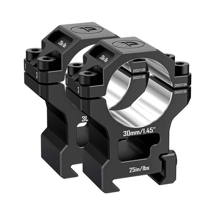 Кольца Discovery 6061 For Picatinny 30mm 1.45in DGPR2-30-1.45-61 (M240605)  