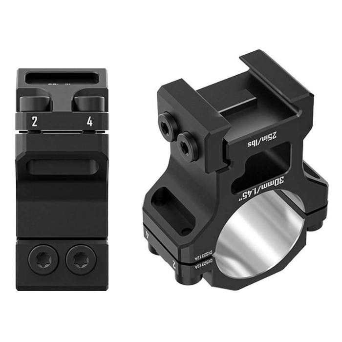 Кольца Discovery 6061 For Picatinny 30mm 1.45in DGPR2-30-1.45-61 (M240605)  
