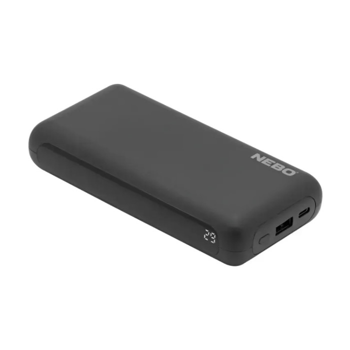 Повербанк Nebo 20K Powerbank w/Digital Display, 20 000 mAh (NB NEB-PBK-0029-G)  