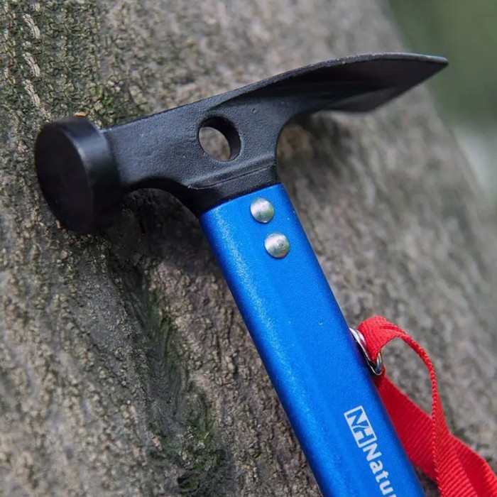 Кемпинговый молоток Naturehike NH15A010-I, алюминий, голубой  