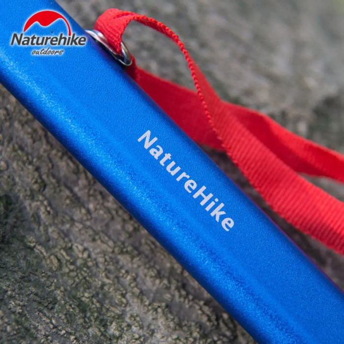 Кемпинговый молоток Naturehike NH15A010-I, алюминий, голубой  