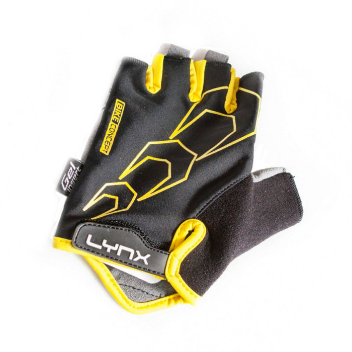 Перчатки Lynx Race Black/Yellow, M 