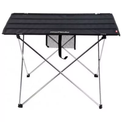 Столик складной Naturehike S 570х420х380 мм NH15Z012-S черный