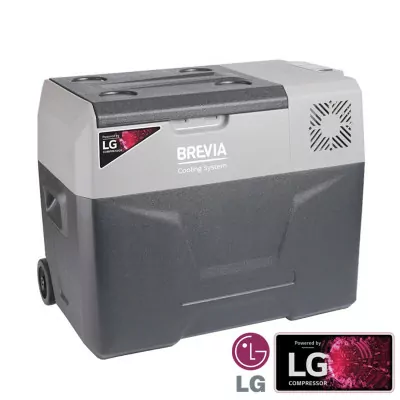 Холодильник автомобильный Brevia 40л (компрессор LG) 22735