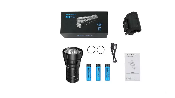 Фонарь Imalent R60C, черный  