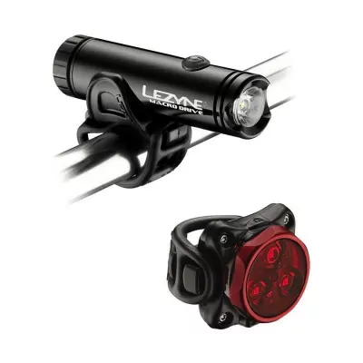 Набор света Lezyne LED Macro Drive Front + Zecto Drive Rear