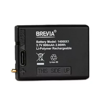 Аккумулятор Brevia 3.7V 800mAh Li-polymer с Type-C для налобных фонарей