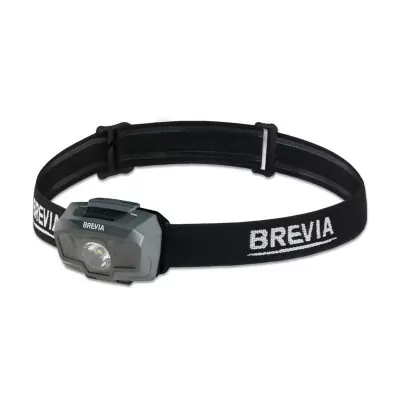 Фонарь налобный Brevia 200Lm, 3 режима+flash, 3xAAA, IP64