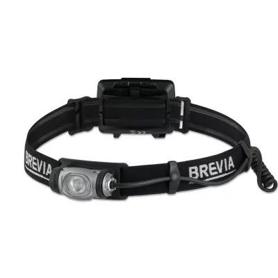 Фонарь налобный Brevia 470Lm, 3xAA, IP64, задний свет