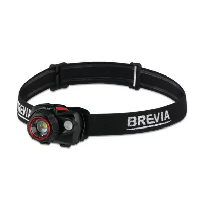 Фонарь налобный Brevia 520Lm, Focus Control, 800mAh/3xAAA, IP64 (белый/красный)