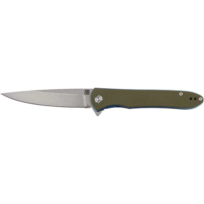 Нож Artisan Shark G-10, D2 green 