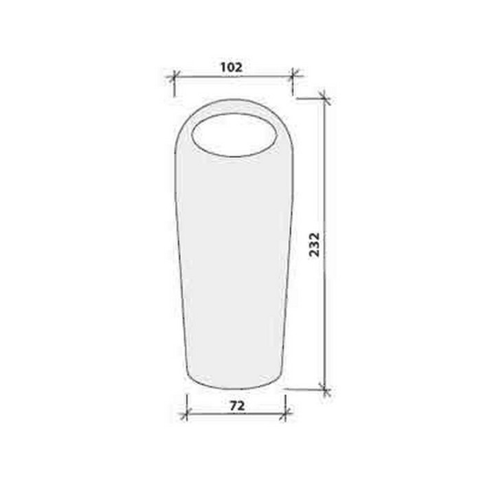 Спальный мешок Terra Incognita Лето койот  