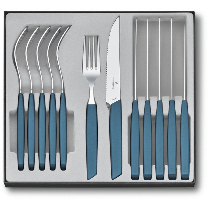 Набор кухонный Victorinox Swiss Modern Table Set (6 ножей steak, 6 вилок)  