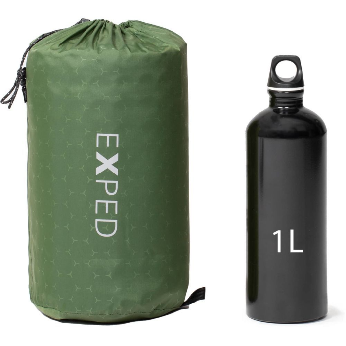 Коврик самонадувной Exped SIM LITE 3.8 M green - M - зеленый  
