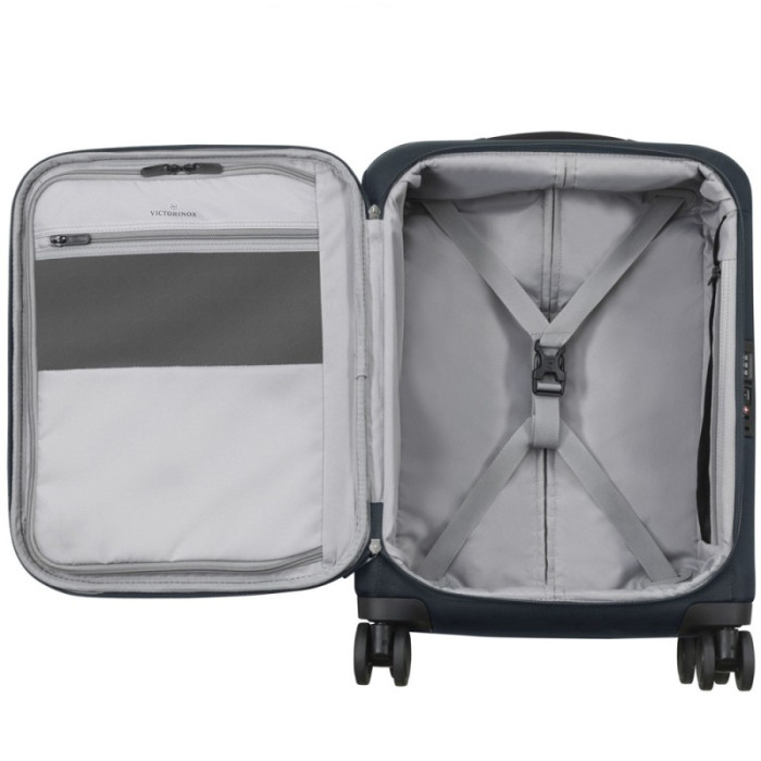 Чемодан на 4 колесах Victorinox Travel Connex Ss/Deep Lake S Global 28 л (Vt609871)  