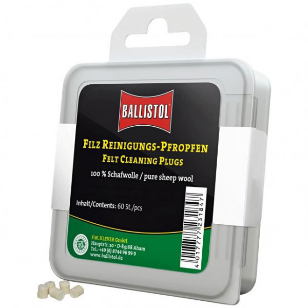 Патч для чистки Ballistol войлочный классический калибр .308 60шт/уп (23206) 