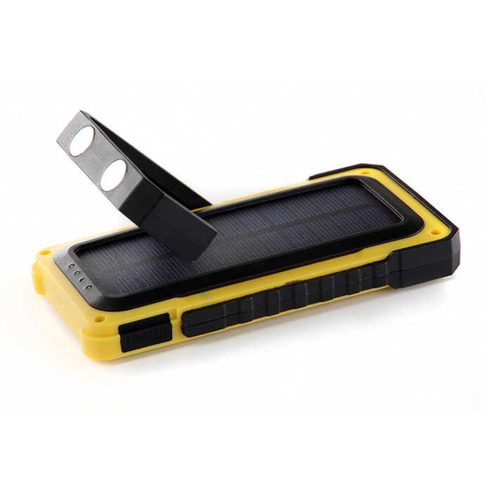 Прожектор светодиодный аккумуляторный СИЛА 10 Вт 700 Лм (Solar panel, Li-ion 4000 мАч)  