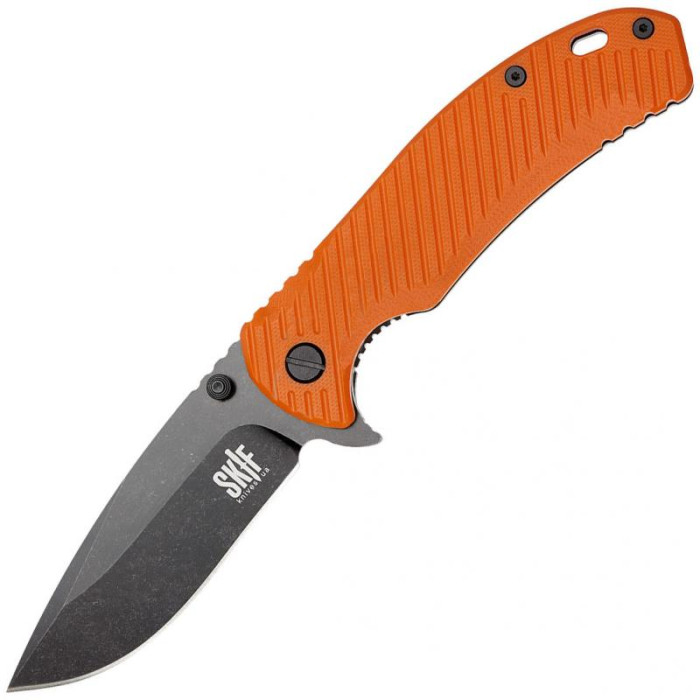 Нож Skif Sturdy II Black Stonewash orange 420SEBOR  