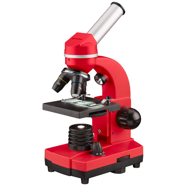 Микроскоп Bresser Biolux SEL 40x-1600x Red (смартфон-адаптер) 