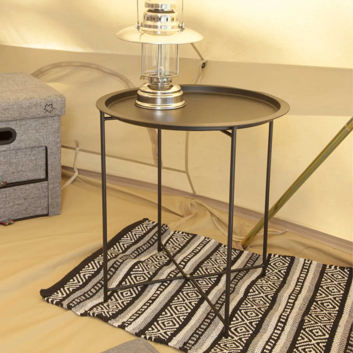 Стол Bo-Camp Harlem 40x40 cm Black (1404325)  