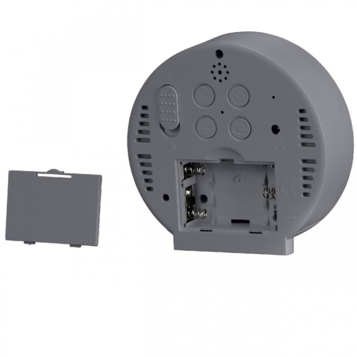 Часы настольные Bresser MyTime Echo FXR (8010071GYEWHI)  