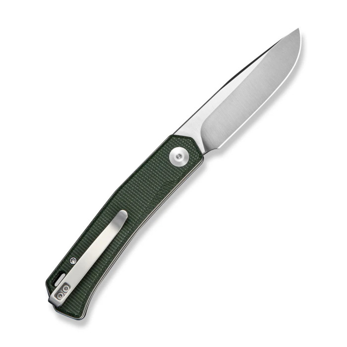 Нож складной карманный Sencut Braxx, (7.93 см) D2 / Canvas Micarta зеленый  