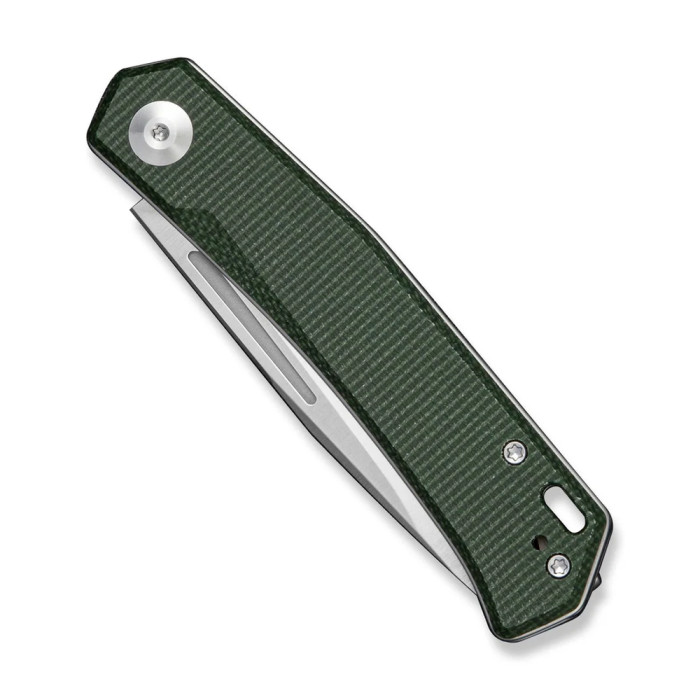 Нож складной карманный Sencut Braxx, (7.93 см) D2 / Canvas Micarta зеленый  
