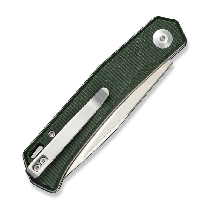 Нож складной карманный Sencut Braxx, (7.93 см) D2 / Canvas Micarta зеленый  