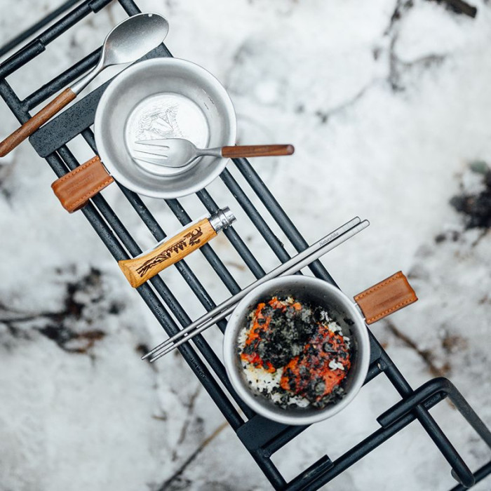 Ковш с деревянной ручкой Naturehike NH21SJ002, нержавеющая сталь  