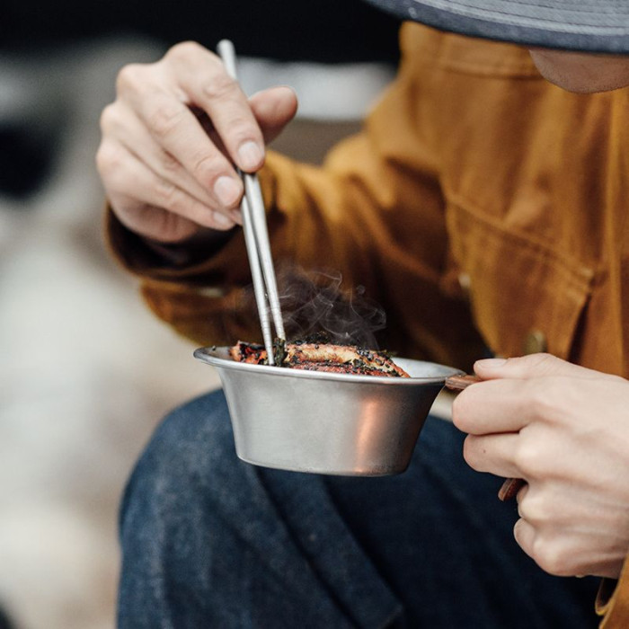 Ковш с деревянной ручкой Naturehike NH21SJ002, нержавеющая сталь  