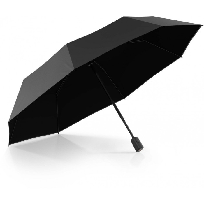 Зонт Knirps A.200 Dark Grey Black HeatShield Авто / Складной / 8 спиц / D97x28см  