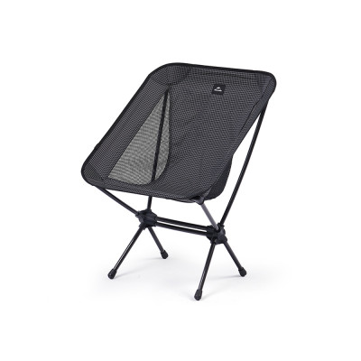 Стул складной Naturehike Moon YL08 NH20JJ027, 600D Oxford / алюминий, черный