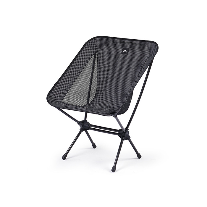 Стул складной Naturehike Moon YL08 NH20JJ027, 600D Oxford / алюминий, черный  