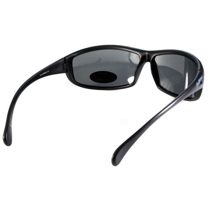 Очки BluWater Florida-4 Polarized (gray) черные  