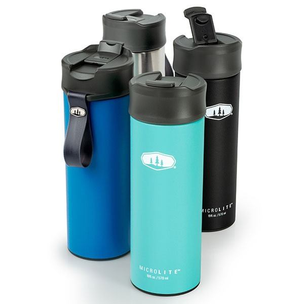 Термобутылка GSI Outdoors Microlite 570 Tour (серебряная)  