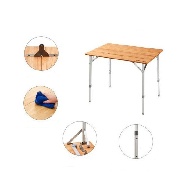 Складной стол KingCamp BAMBOO 6550 (KC2018) YELLOW  