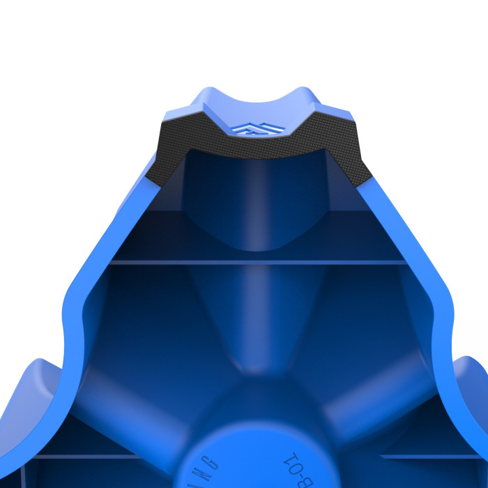 Тренажерный блок для помещений под велосипед KOM Cycling TB01, голубой  