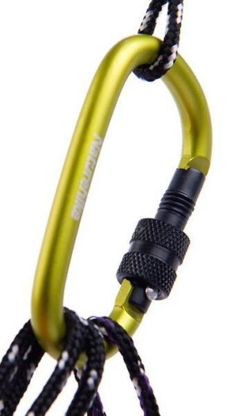 Карабин многофункциональный с муфтой  Naturehike D-type 80 мм  