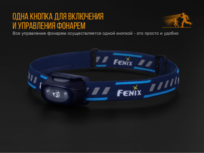 Фонарь Fenix HL16 Cree XP-E2 R3 Neutral White (синий)  