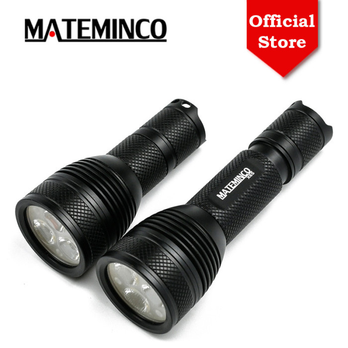 Фонарь Mateminсo X6S, черный  