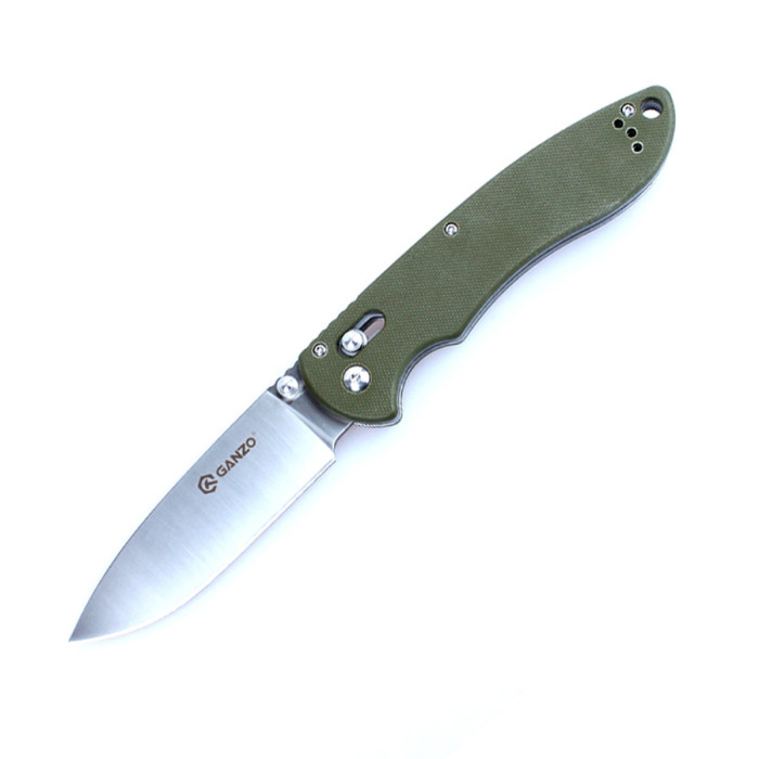Нож складной Ganzo G740-GR зеленый 