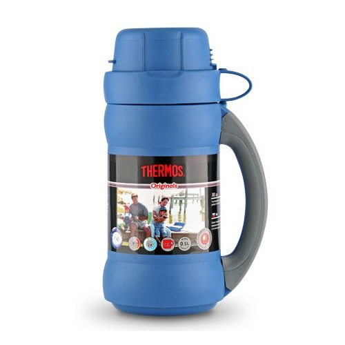 Термос Thermos 34-075 Premier, 0.75 л (синий)  