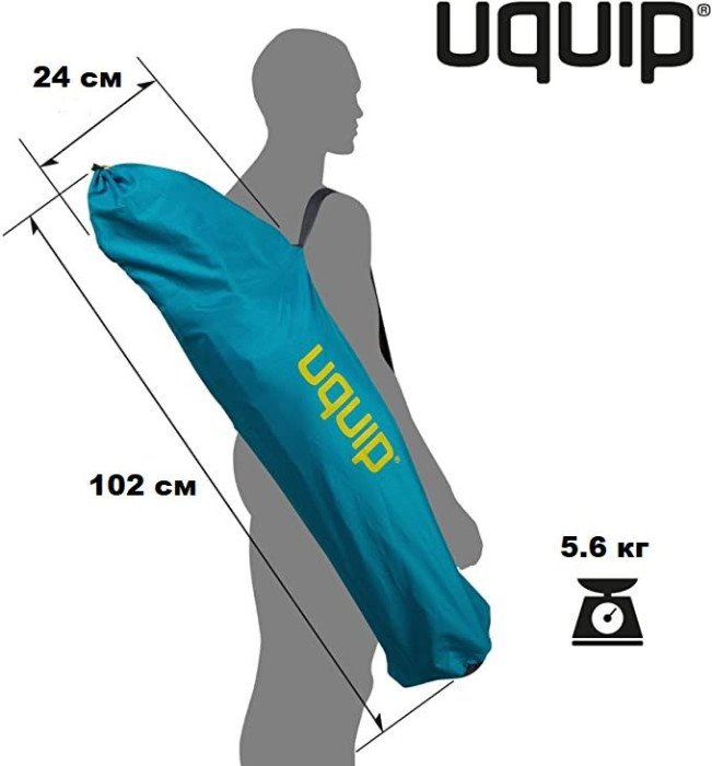 Складное кресло Uquip Becky Blue/Grey (244026)  