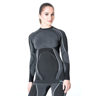 Футболка Accapi X-Country Long Sleeve Shirt Woman 966 anthracite, XS/S