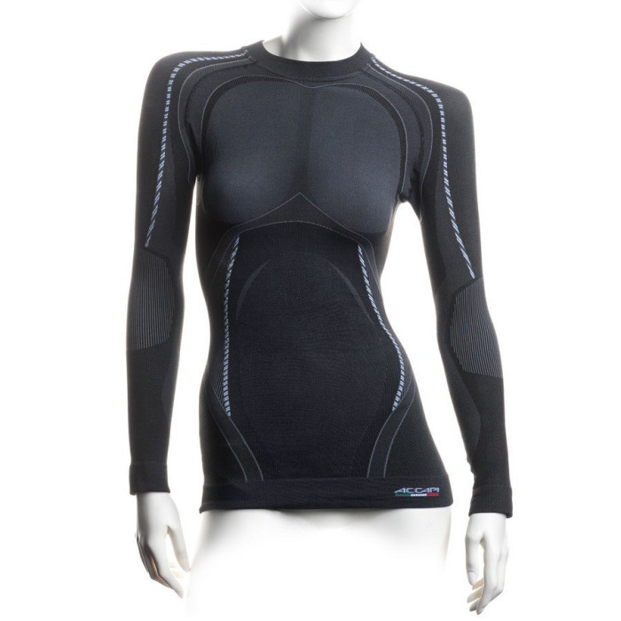 Футболка Accapi X-Country Long Sleeve Shirt Woman 966 anthracite, XS/S  
